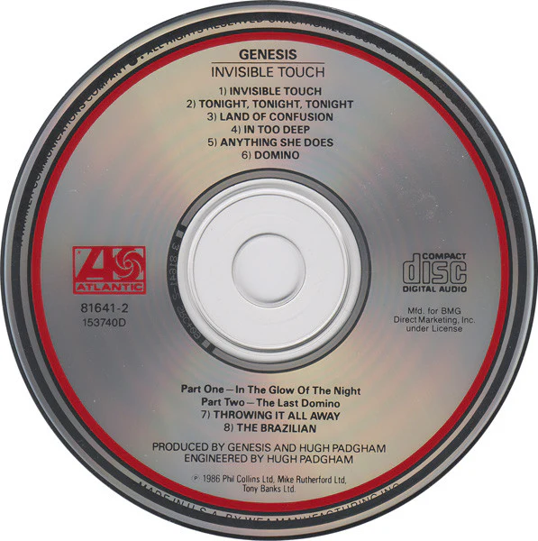 Genesis - Invisible Touch (CD) - Image 3