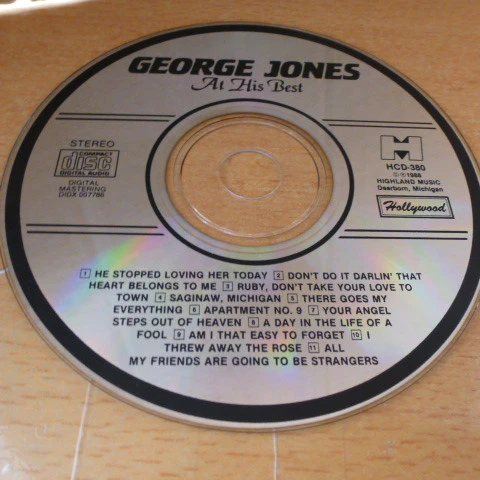 George Jones  - At His Best (CD) - Image 3