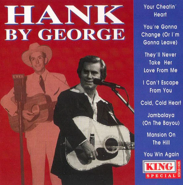 George Jones - Hank By George - George Jones Sings Hank Williams (CD)