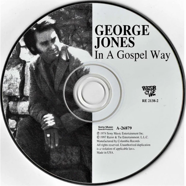 George Jones  - In A Gospel Way (CD) - Image 3
