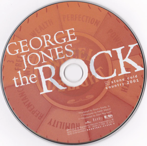 George Jones  - The Rock: Stone Cold Country 2001 (CD) - Image 3
