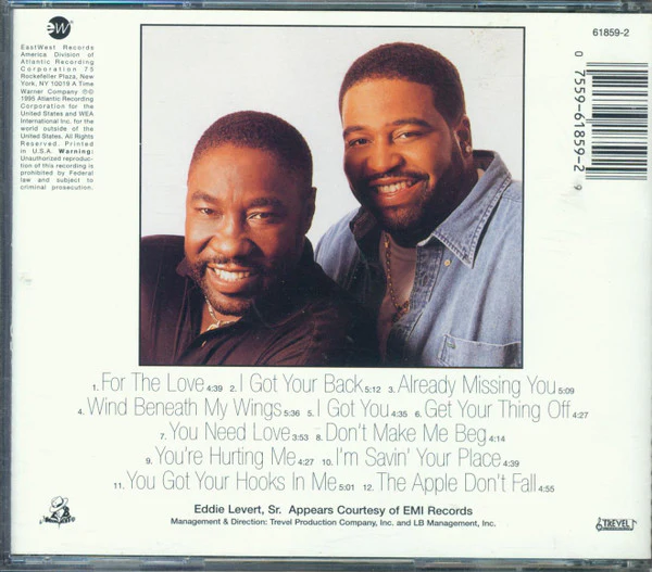 Gerald Levert & Eddie Levert - Father & Son (CD) - Image 2