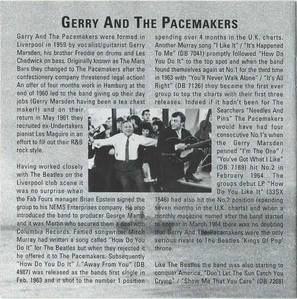 Gerry & The Pacemakers - Ferry Cross The Mersey (CD) - Image 5