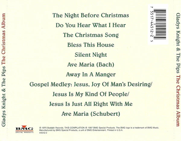 Gladys Knight And The Pips - The Christmas Album (CD) - Image 3