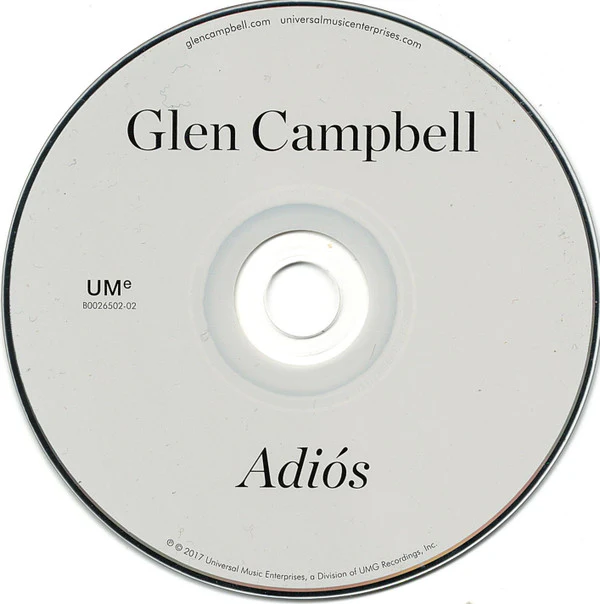 Glen Campbell - Adiós (CD) - Image 3