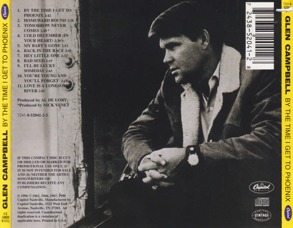 Glen Campbell - By The Time I Get To Phoenix (CD) - Image 2