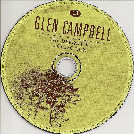 Glen Campbell - The Definitive Collection - Volume One (CD) - Image 3