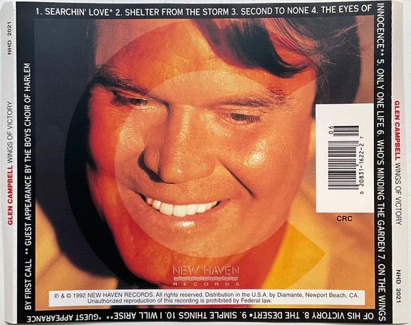 Glen Campbell - Wings Of Victory (CD) - Image 2