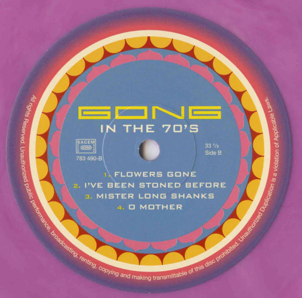 Gong - Gong In The 70's (Vinyl) - Image 4