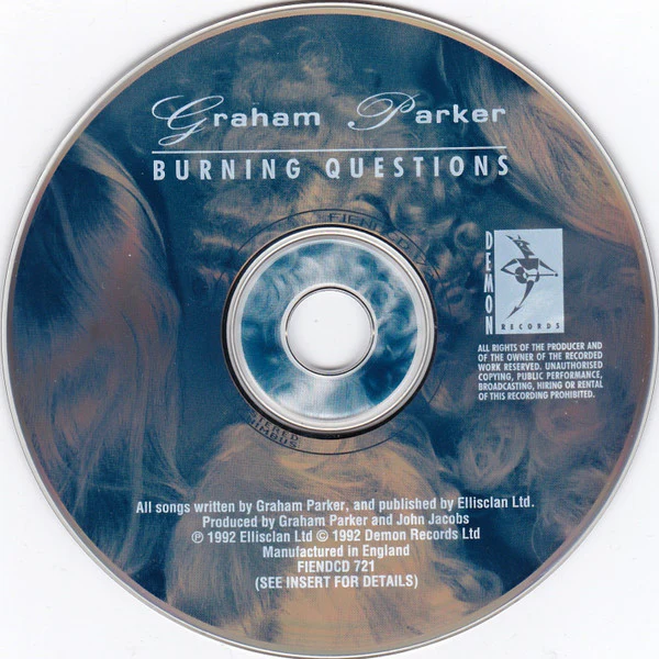 Graham Parker - Burning Questions (CD) - Image 3