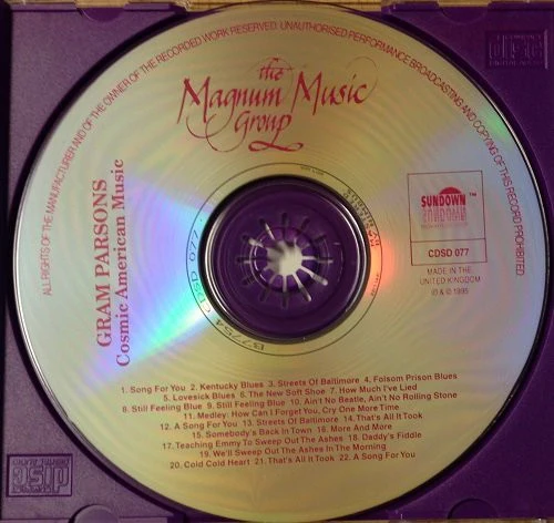Gram Parsons - Cosmic American Music (CD) - Image 3