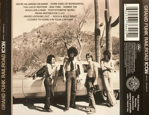 Grand Funk Railroad - Icon (CD) - Image 4
