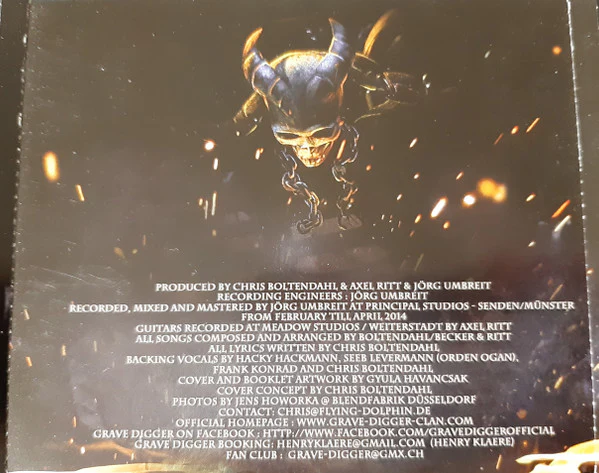 Grave Digger  - Return Of The Reaper (CD) - Image 3