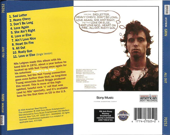 Grin - All Out (CD) - Image 2
