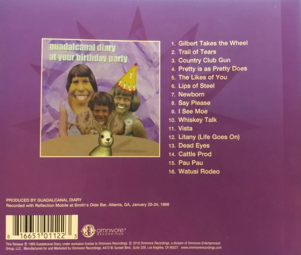 Guadalcanal Diary - At Your Birthday Party (CD) - Image 3