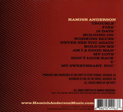 Hamish Anderson  - Trouble (CD) - Image 2