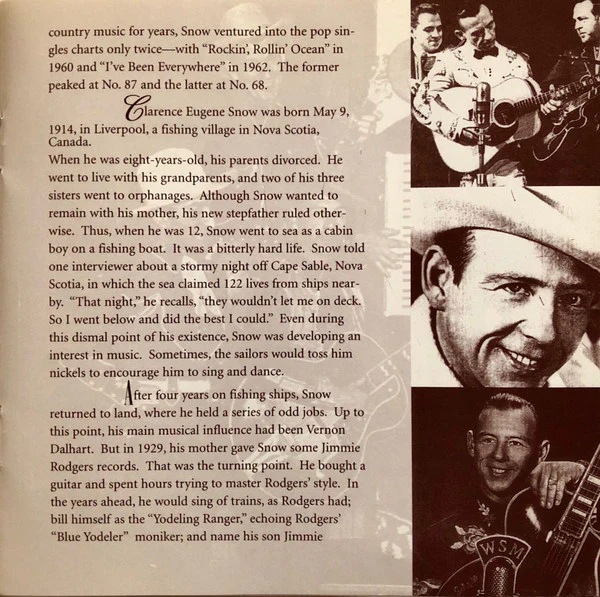 Hank Snow - The Essential Hank Snow (CD) - Image 5