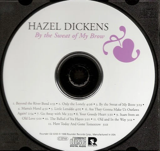 Hazel Dickens - By The Sweat Of My Brow (CD) - Image 3