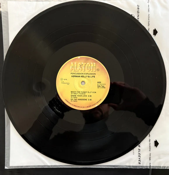 Herman Kelly & Life - Percussion Explosion! (Vinyl) - Image 4