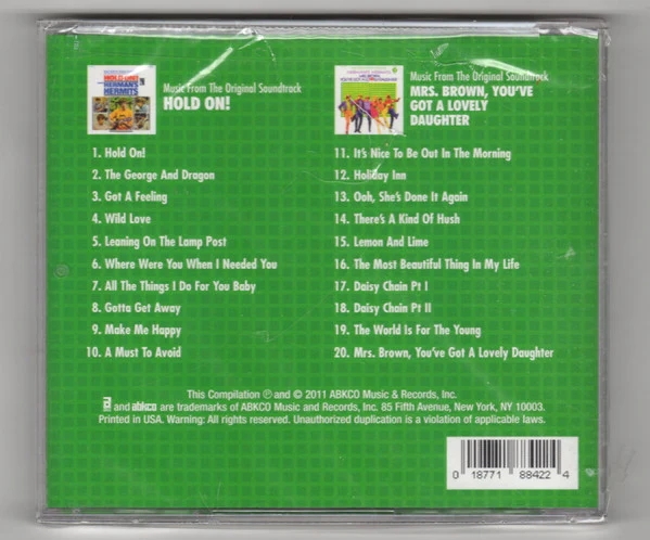 Herman's Hermits - Mrs. Brown, You've Got A Lovely Daughter / Hold On - Music From The Original Soundtrack (CD) - Image 2