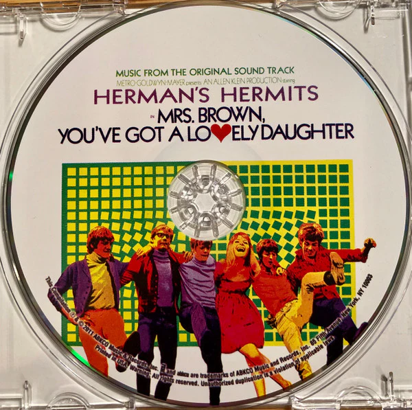 Herman's Hermits - Mrs. Brown, You've Got A Lovely Daughter / Hold On - Music From The Original Soundtrack (CD) - Image 3