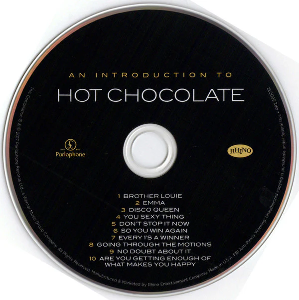 Hot Chocolate - An Introduction To Hot Chocolate (CD) - Image 3