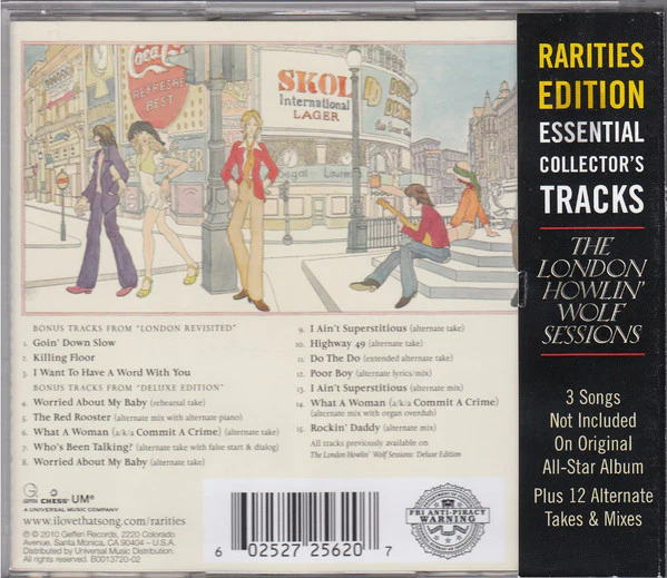 Howlin' Wolf, Eric Clapton, Steve Winwood, Charlie Watts, Bill Wyman - The London Howlin' Wolf Sessions (Rarities Edition) (CD) - Image 3