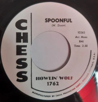 Howlin' Wolf - Spoonful / Howlin' For My Darling (RE, 7" 45) - Image 2