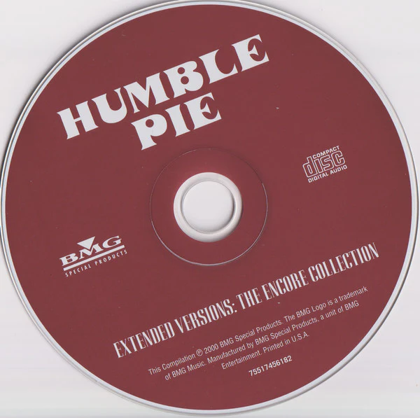 Humble Pie -  	Extended Versions: The Encore Collection (CD) - Image 2