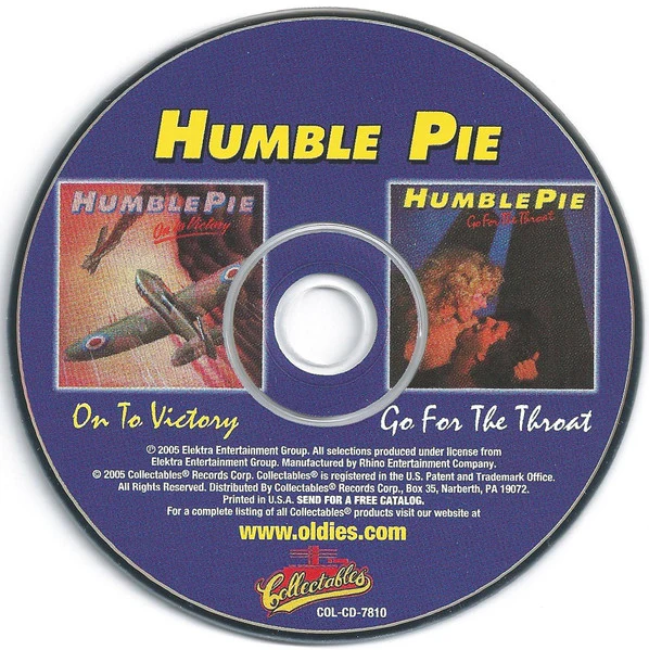 Humble Pie - On To Victory / Go For The Throat (CD) - Image 4