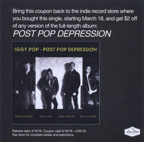 Iggy Pop - Gardenia / Sunday (CD) - Image 5