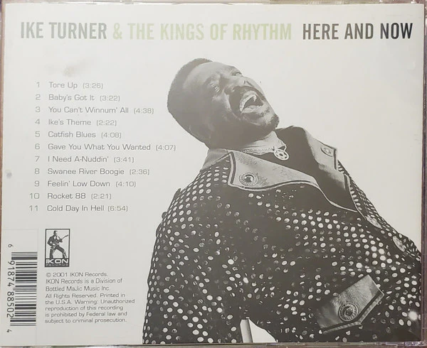 Ike Turner's Kings Of Rhythm - Here And Now (CD) - Image 3