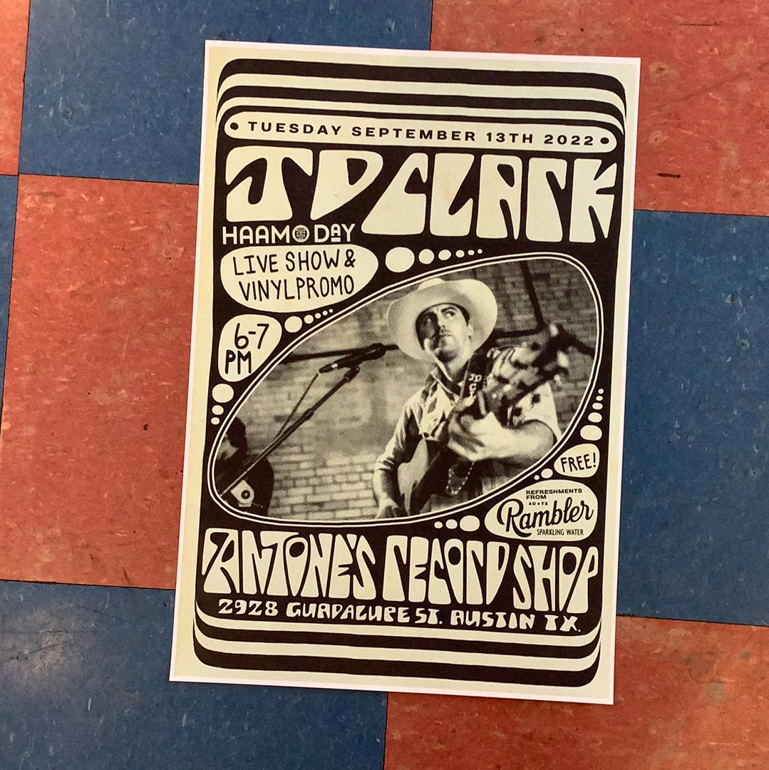 Instore Poster- JD Clark