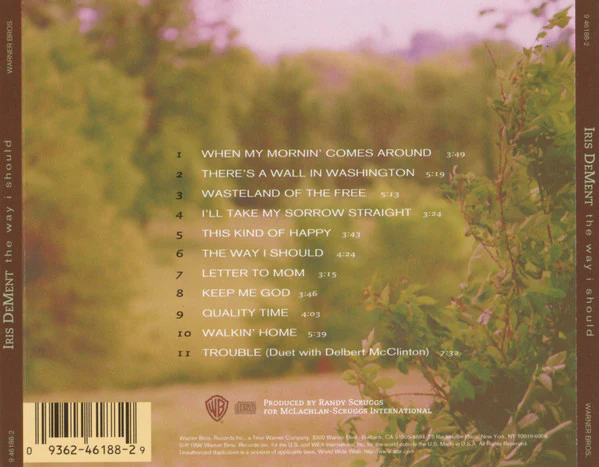 Iris DeMent - The Way I Should (CD) - Image 2