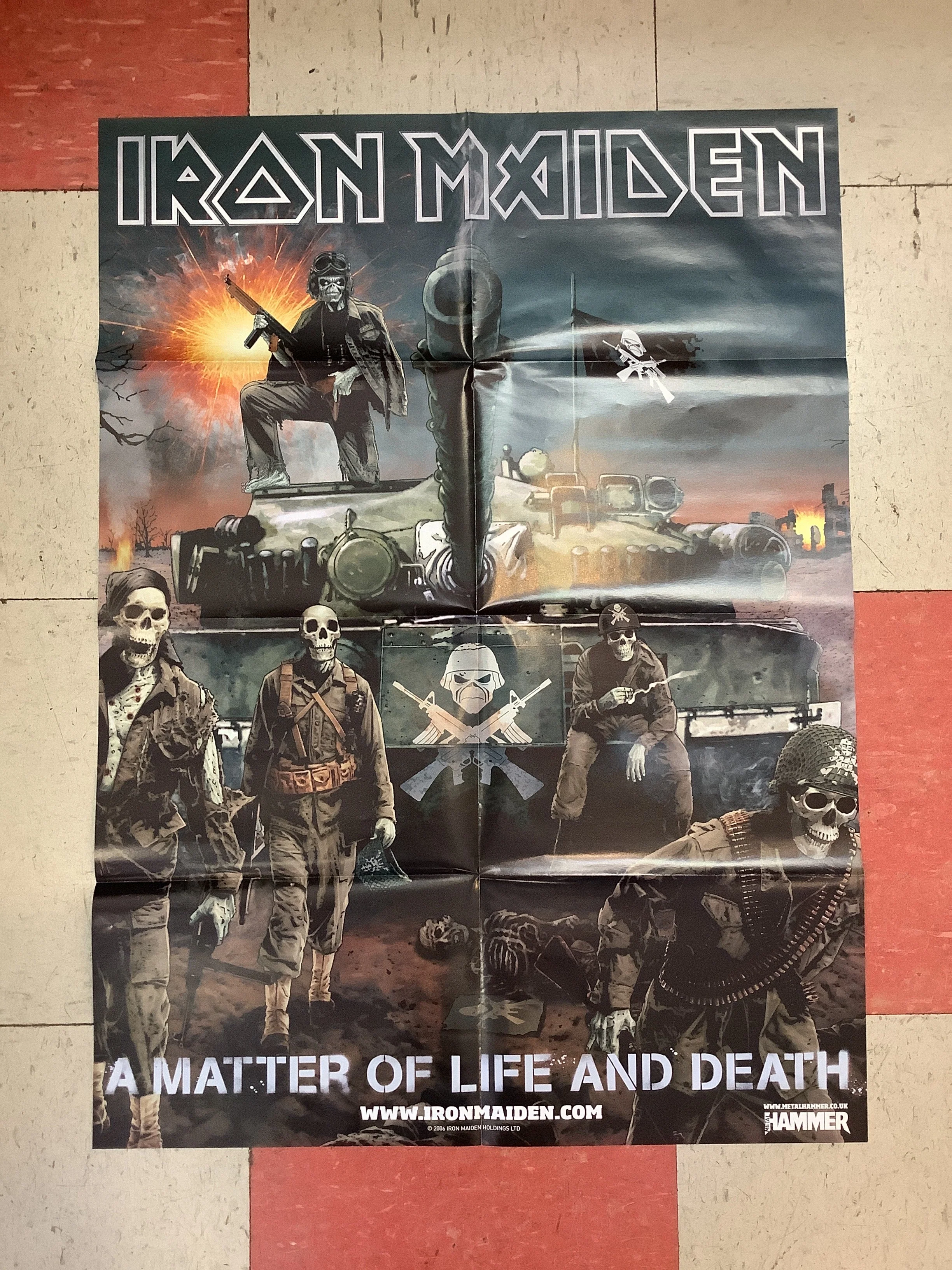 Iron Maiden "A Matter of Life and Death"/"Brave New World" (Poster) - Image 2