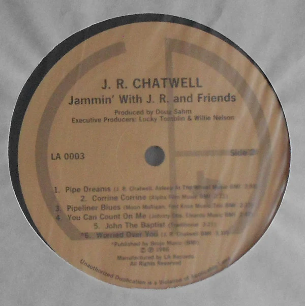 J.R. Chatwell - Jammin' With J.R. And Friends (Vinyl) - Image 4