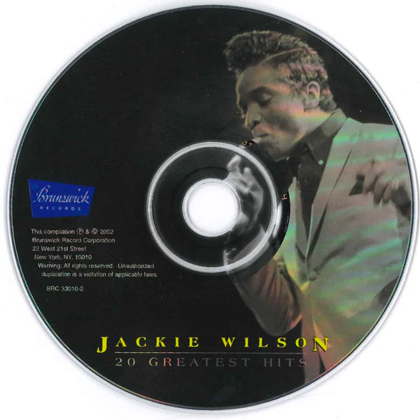 Jackie Wilson - 20 Greatest Hits (CD) - Image 3