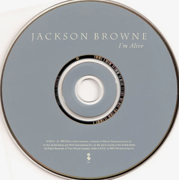 Jackson Browne - I'm Alive (CD) - Image 3