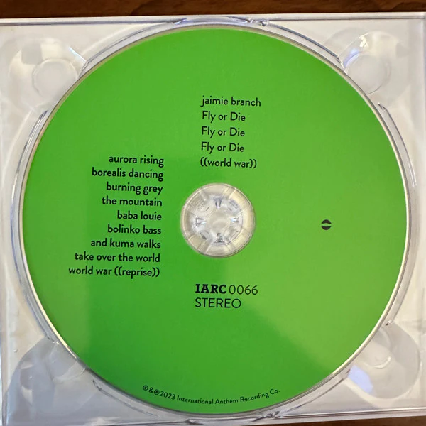 Jaimie Branch - Fly Or Die Fly Or Die Fly Or Die ((World War)) (CD) - Image 4