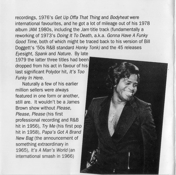 James Brown - At Studio 54 (CD) - Image 4