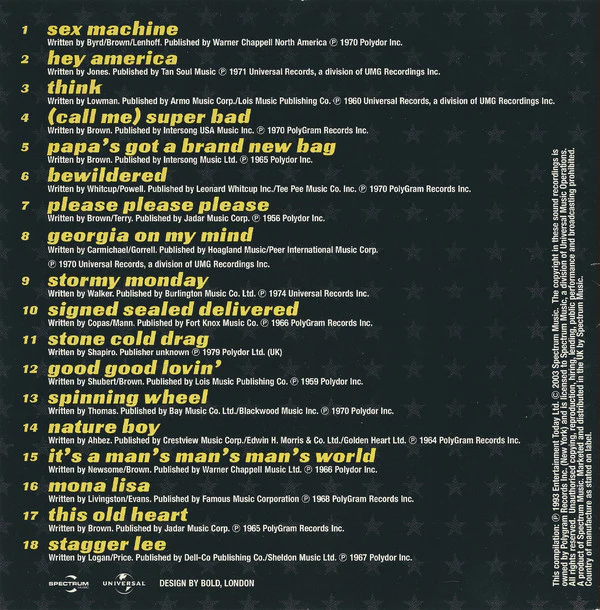 James Brown - Godfather Of Soul (CD) - Image 3