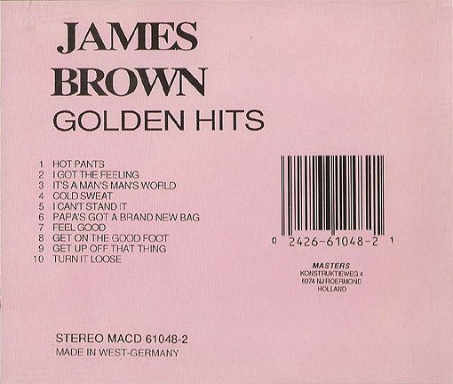 James Brown - Golden Hits (CD) - Image 3
