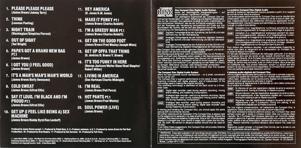 James Brown - Sex Machine: The Very Best Of James Brown (CD) - Image 5