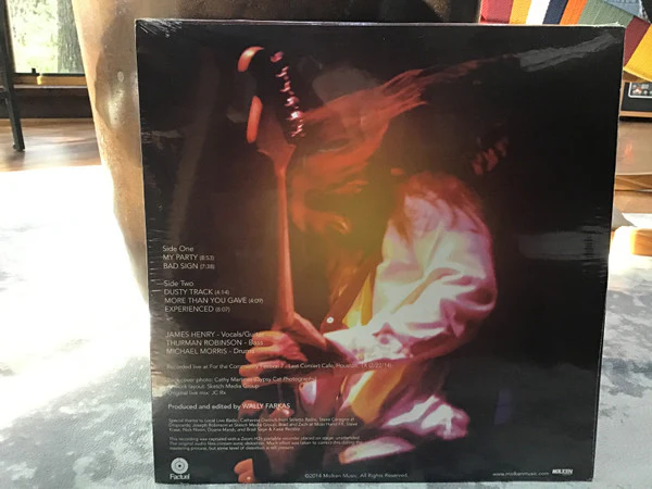 James Henry  - Live Album (Vinyl) - Image 2