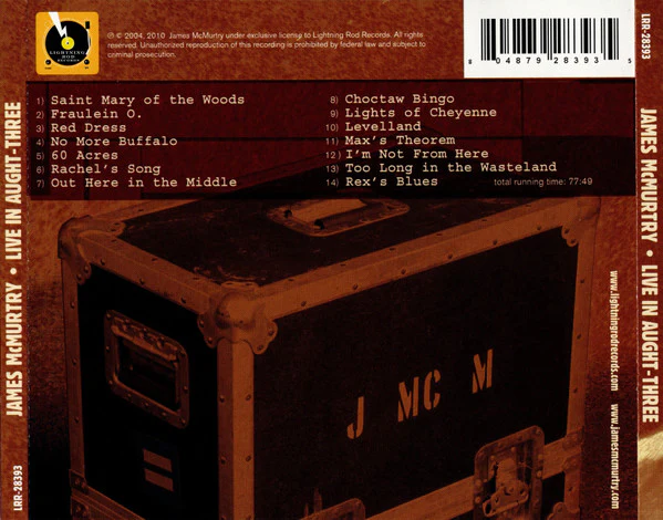 James McMurtry And The Heartless Bastards - Live In Aught-Three (CD) - Image 4