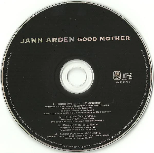 Jann Arden - Good Mother (CD) - Image 3