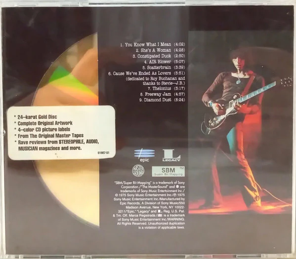 Jeff Beck - Blow By Blow (CD) - Image 2