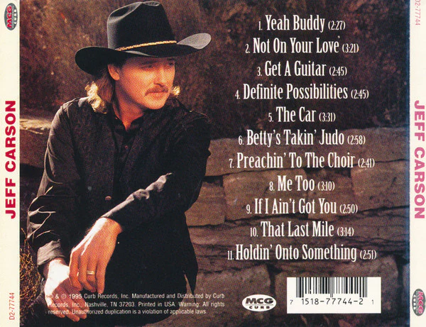Jeff Carson - Jeff Carson (CD) - Image 2