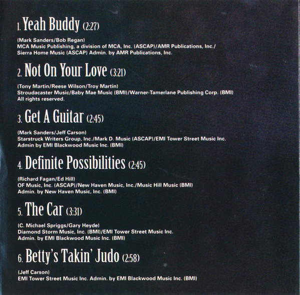 Jeff Carson - Jeff Carson (CD) - Image 5
