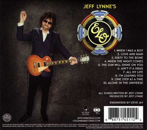 Jeff Lynne's ELO* - Alone In The Universe (CD) - Image 3